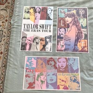 Taylor Swift The Eras Tour Art Posters - Multicolor